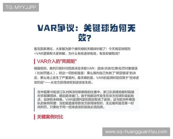 什么情况下进球会被取消？VAR时代三大判罚标准解析